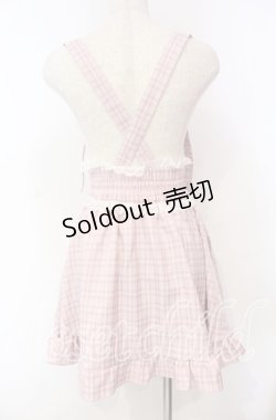 画像4: DearMyLove / はしごレースアップフリルハートスカート S ピンク O-25-11-04-048-EL-SK-OW-OS