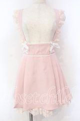 DearMyLove / レースサス付きプリーツスカート S ピンク O-25-11-04-049-EL-SK-OW-OS