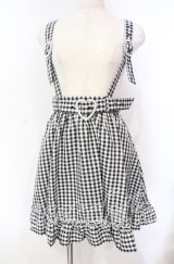 DearMyLove / ストーンバックルサスフリルスカート M クロ O-25-11-04-052-EL-SK-OW-OS