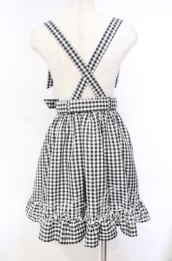 画像3: DearMyLove / ストーンバックルサスフリルスカート M クロ O-25-11-04-052-EL-SK-OW-OS