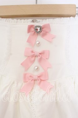 画像2: DearMyLove / フロントラッフルコルセットスカート S シロ O-25-11-04-054-EL-SK-OW-OS