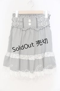 DearMyLove / ハイウエストフリルティアードフリルスカート S クロ O-25-11-04-055-EL-SK-OW-OS