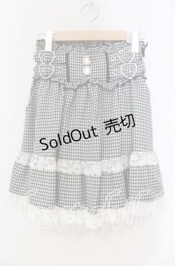 画像1: DearMyLove / ハイウエストフリルティアードフリルスカート S クロ O-25-11-04-055-EL-SK-OW-OS