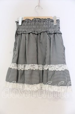 画像3: DearMyLove / ハイウエストフリルティアードフリルスカート S クロ O-25-11-04-055-EL-SK-OW-OS