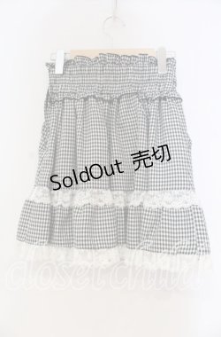 画像3: DearMyLove / ハイウエストフリルティアードフリルスカート S クロ O-25-11-04-055-EL-SK-OW-OS
