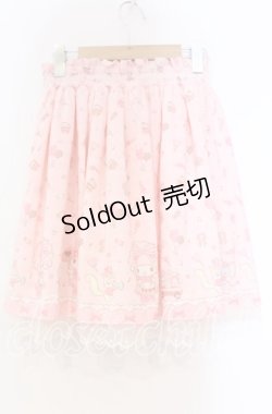 画像4: サンリオ / マイメロディパレード 大人スカート M〜L ピンク O-25-11-04-060-EL-SK-OW-OS