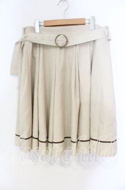 画像1: Kurumi Collaboration / マリンアカデミアスカート 3L ベージュ O-25-11-04-061-LO-SK-IG-OS