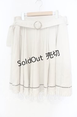画像1: 【SALE】Kurumi Collaboration / マリンアカデミアスカート 3L ベージュ O-25-11-04-061-LO-SK-IG-ZT249