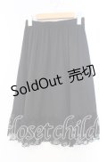 axes femme / ドットチュール使いペチスカート M クロ O-25-11-04-062-AX-SK-IG-OS