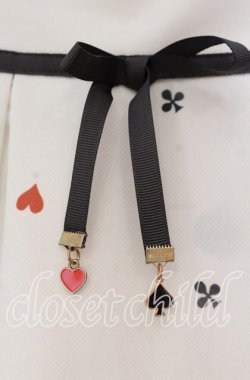 画像2: Secret Honey / トランプ柄スカート 8 アイボリー O-25-11-04-064-CA-SK-YM-OS