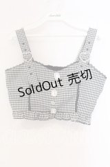 DearMyLove / ハートベルトビジューフリルビスチェ M クロ O-25-11-04-068-EL-TO-OW-OS