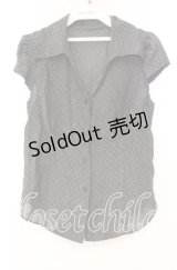 HYSTERIC GLAMOUR / スカル開襟シャツ  ブラック O-25-11-04-074-PU-BL-IG-OS