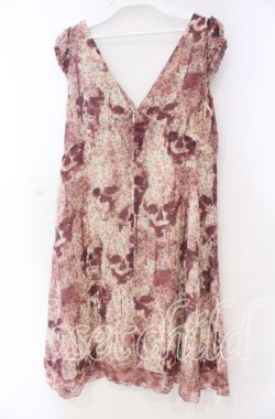 画像3: HYSTERIC GLAMOUR / ローズプリントワンピース  アイボリー×ピンク O-25-11-04-075-PU-OP-IG-OS