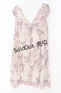 画像3: HYSTERIC GLAMOUR / ローズプリントワンピース  アイボリー×ピンク O-25-11-04-075-PU-OP-IG-OS