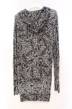 画像3: HYSTERIC GLAMOUR / バタフライジップパーカー  グレー×ブラック O-25-11-04-077-PU-TO-IG-OS