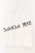 MIHO MATSUDA / ローズレースブラウス M ホワイト O-25-11-04-079-GO-BL-YM-OS