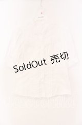 Victorian maiden / コットンレースフリルブラウス  オフ O-25-11-04-089-CL-BL-IG-OS