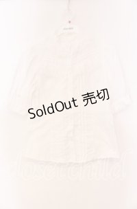 Victorian maiden / コットンレースフリルブラウス  オフ O-25-11-04-089-CL-BL-IG-OS