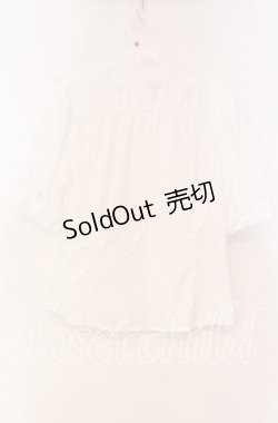 画像3: Victorian maiden / コットンレースフリルブラウス  オフ O-25-11-04-089-CL-BL-IG-OS