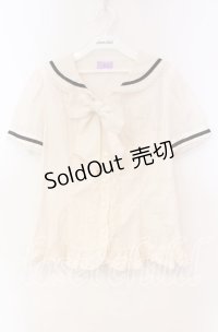 Angelic Pretty / Cosmicセーラーブラウス  アイボリー O-25-11-04-090-AP-BL-IG-OS