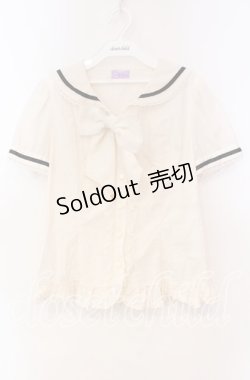 画像1: Angelic Pretty / Cosmicセーラーブラウス  アイボリー O-25-11-04-090-AP-BL-IG-OS