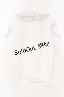 画像4: DearMyLove / 袖ハートレースヨークブラウス M ピンク O-25-11-04-010-EL-BL-OW-OS