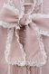 画像2: Dear My Love / レースフリルたっぷり上品ボウタイリボンブラウス M ピンク O-25-11-04-012-EL-BL-OW-OS (2)