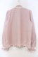 画像3: Dear My Love / レースフリルたっぷり上品ボウタイリボンブラウス M ピンク O-25-11-04-012-EL-BL-OW-OS (3)