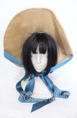 画像4: BAROQUE / × Sakizoコラボ Flower Hat ハット  ナチュラル×グリーン O-25-11-04-001-EL-AC-IG-OS