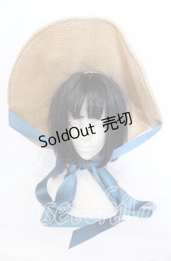 画像4: 【SALE】BAROQUE / × Sakizoコラボ Flower Hat ハット  ナチュラル×グリーン O-25-11-04-001-EL-AC-IG-ZT0105V