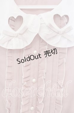 画像2: DearMyLove / 選べるくり抜きモチーフブラウス M ピンク O-25-11-04-019-EL-BL-OW-OS