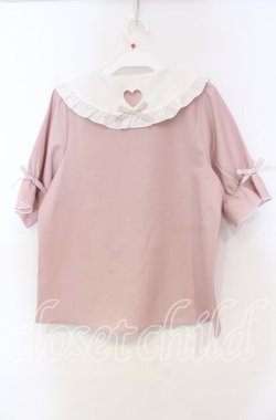 画像3: DearMyLove / 選べるくり抜きモチーフブラウス M ピンク O-25-11-04-019-EL-BL-OW-OS