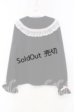 画像3: DearMyLove / 選べる襟デザインロリータレースブラウス M クロ O-25-11-04-020-EL-BL-OW-OS