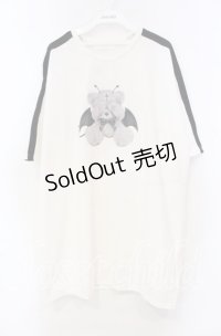 DearMyLove / 選べるプリントビッグT F シロ O-25-11-04-022-EL-TO-OW-ZT250