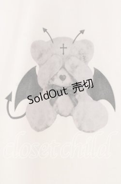 画像2: DearMyLove / 選べるプリントビッグT F シロ O-25-11-04-022-EL-TO-OW-ZT250