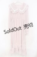 DearMyLove / 丸襟はしごレースフリルネグリジェ M ピンク O-25-11-04-023-EL-OP-OW-OS