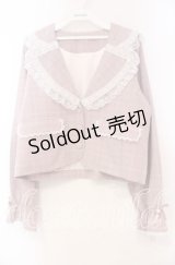 Dear My Love / うさ耳はしごレースフリルジャケット M ピンク O-25-11-04-025-EL-JA-OW-OS