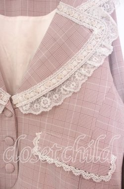 画像2: Dear My Love / うさ耳はしごレースフリルジャケット M ピンク O-25-11-04-025-EL-JA-OW-OS