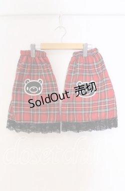 画像1: ACDC RAG / ダークグルーミー レッグウォーマー  レッド O-25-11-04-003-PU-ZA-OW-OS