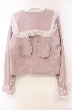 画像3: Dear My Love / うさ耳はしごレースフリルジャケット M ピンク O-25-11-04-025-EL-JA-OW-OS