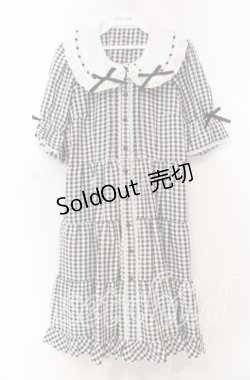 画像1: DearMyLove / 選べる丈ティアードワンピース M クロ O-25-11-04-028-EL-OP-OW-ZT250