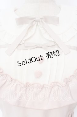 画像2: DearMyLove / お茶会フリルハートリボンワンピース M　ミニ丈 ピンク O-25-11-04-029-EL-OP-OW-OS