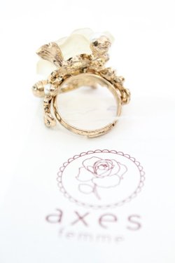 画像2: axes femme / フェイバリットローズリング  シロ O-25-11-06-042-AX-AC-IG-OS