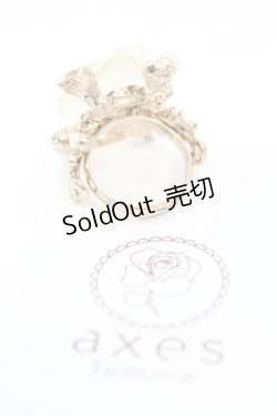 画像2: axes femme / フェイバリットローズリング  シロ O-25-11-06-042-AX-AC-IG-OS