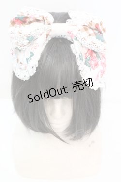 画像2: BABY,THE STARS SHINE BRIGHT / ストロベリーレターズ柄カチューシャ  ブラウン系 O-25-11-06-004-BA-AC-IG-OS