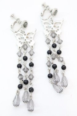 画像2: axes femme POETIQUE / チャイナ蝶モチーフイヤリング  シルバー O-25-11-06-047-AX-AC-IG-OS