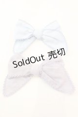 PINK HOUSE / グラデーションリボンブローチ  ラベンダー・ブルー O-25-11-06-049-LO-ZA-OW-OS