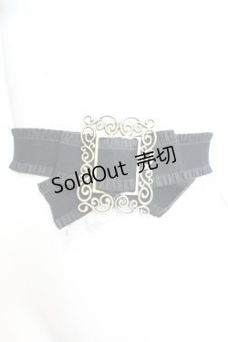 画像2: sha＊lan＊ra / リボンゴムベルト  クロ O-25-11-06-054-LO-ZA-OW-OS