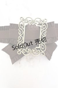 sha＊lan＊ra / リボンゴムベルト  ブラウン O-25-11-06-055-LO-ZA-OW-OS