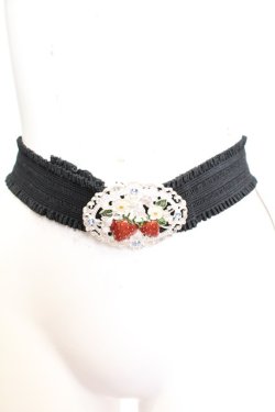 画像2: axes femme POETIQUE / ベリーフレームゴムベルト  シルバー×くろ O-25-11-06-057-AX-ZA-IG-OS